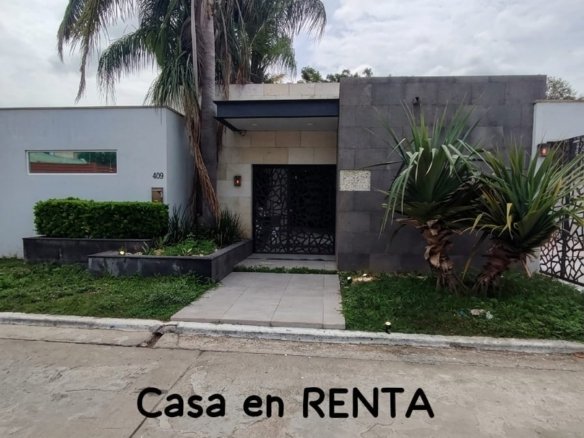 Hermosa Casa en Renta Ampliación Unidad Nacional